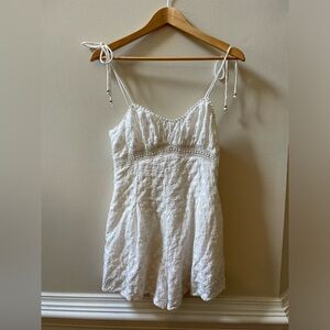 Hello Molly Eyelet Lace Romper